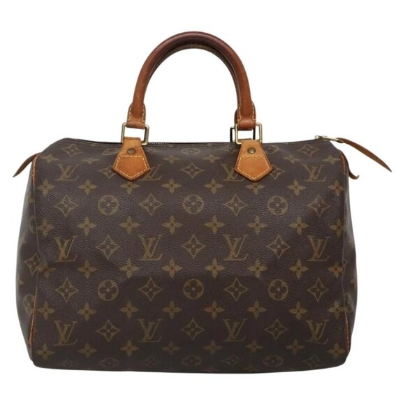 LOUIS VUITTON Monogram Speedy 30 Hand Bag - Picture 10 of 16
